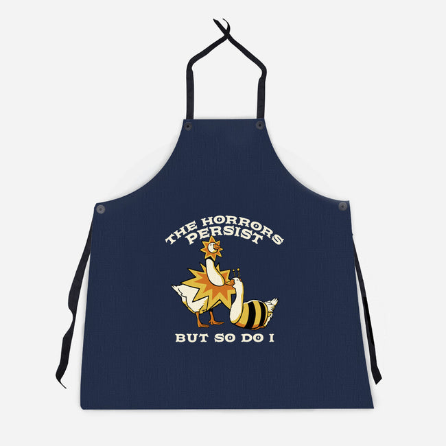 The Horrors Persist But So Do I-Unisex-Kitchen-Apron-tobefonseca