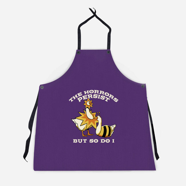 The Horrors Persist But So Do I-Unisex-Kitchen-Apron-tobefonseca