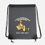 The Horrors Persist But So Do I-None-Drawstring-Bag-tobefonseca