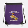 The Horrors Persist But So Do I-None-Drawstring-Bag-tobefonseca