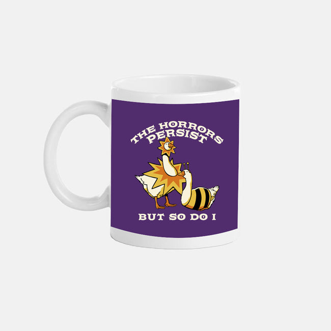 The Horrors Persist But So Do I-None-Mug-Drinkware-tobefonseca