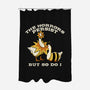 The Horrors Persist But So Do I-None-Polyester-Shower Curtain-tobefonseca