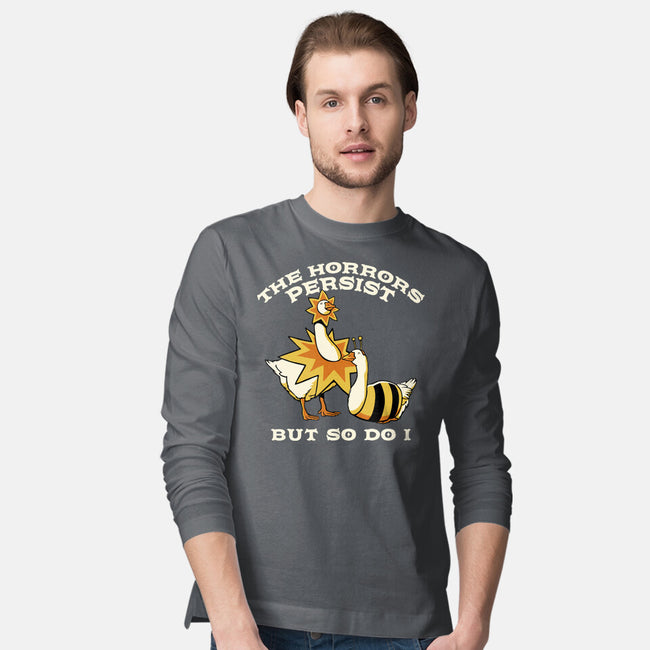 The Horrors Persist But So Do I-Mens-Long Sleeved-Tee-tobefonseca