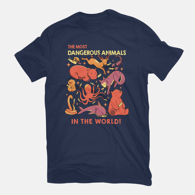 Dangerous Animals That Choose Violence-Mens-Basic-Tee-tobefonseca