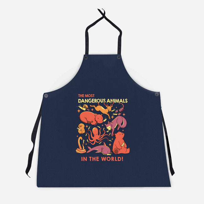 Dangerous Animals That Choose Violence-Unisex-Kitchen-Apron-tobefonseca