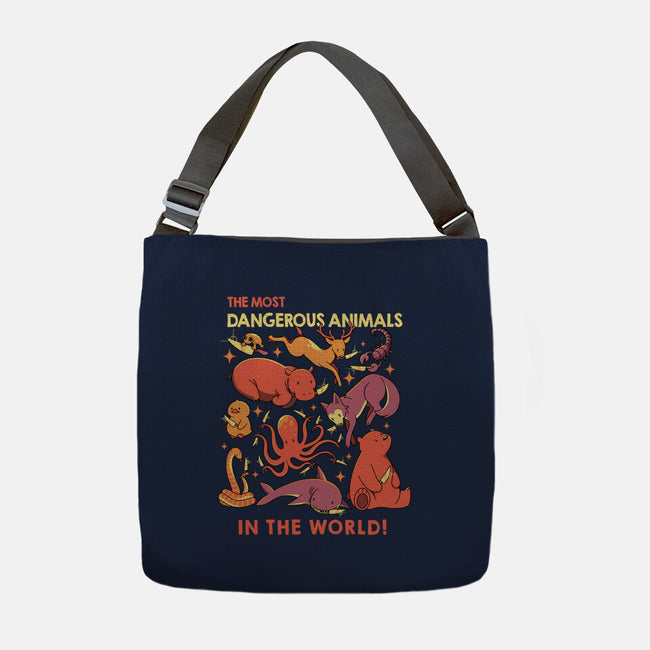 Dangerous Animals That Choose Violence-None-Adjustable Tote-Bag-tobefonseca