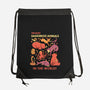 Dangerous Animals That Choose Violence-None-Drawstring-Bag-tobefonseca