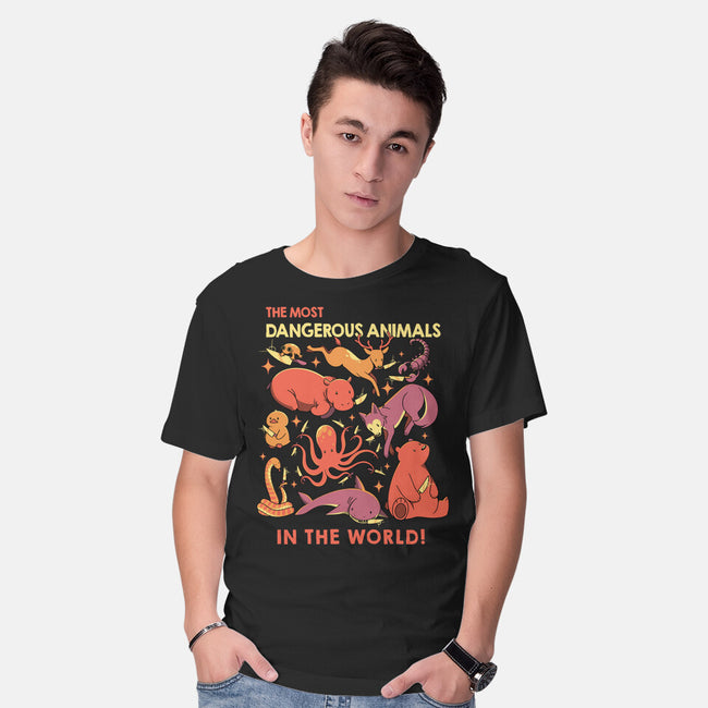Dangerous Animals That Choose Violence-Mens-Basic-Tee-tobefonseca
