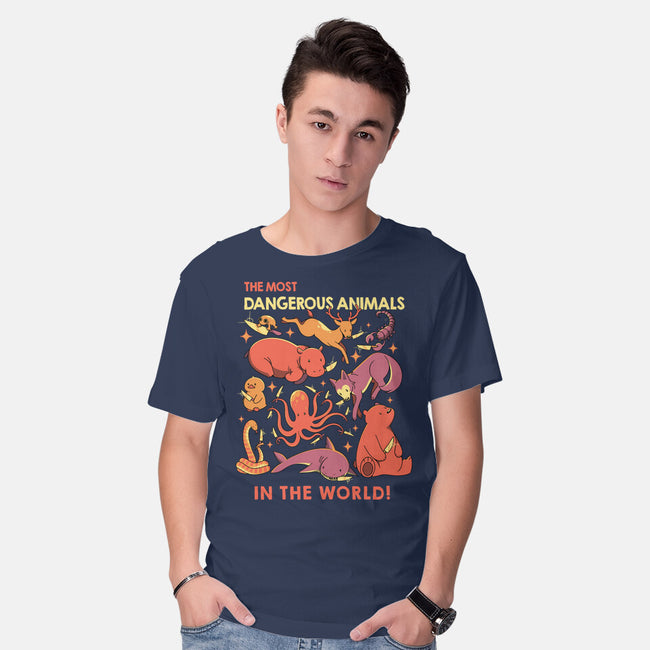 Dangerous Animals That Choose Violence-Mens-Basic-Tee-tobefonseca