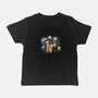 Alien Invasion Cat Scream-Baby-Basic-Tee-tobefonseca