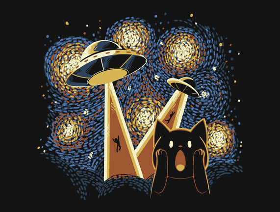 Alien Invasion Cat Scream