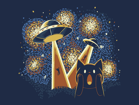 Alien Invasion Cat Scream