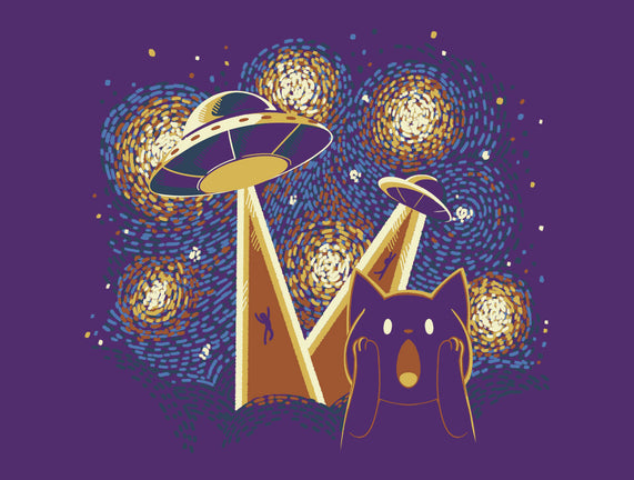 Alien Invasion Cat Scream