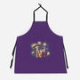 Alien Invasion Cat Scream-Unisex-Kitchen-Apron-tobefonseca