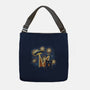 Alien Invasion Cat Scream-None-Adjustable Tote-Bag-tobefonseca