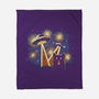 Alien Invasion Cat Scream-None-Fleece-Blanket-tobefonseca