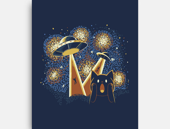 Alien Invasion Cat Scream