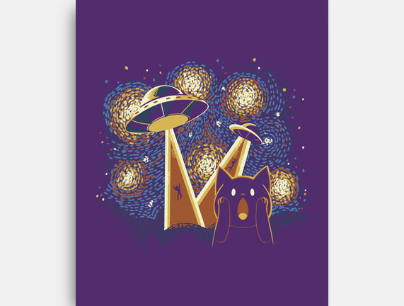 Alien Invasion Cat Scream