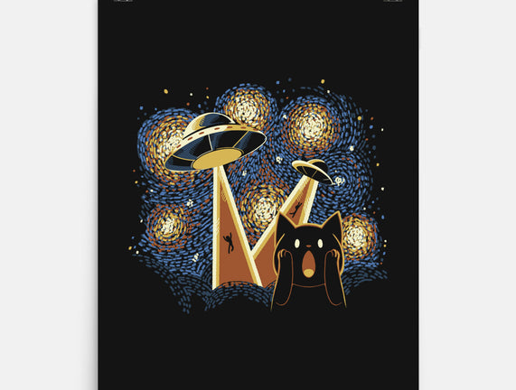 Alien Invasion Cat Scream