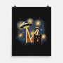 Alien Invasion Cat Scream-None-Matte-Poster-tobefonseca