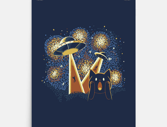 Alien Invasion Cat Scream