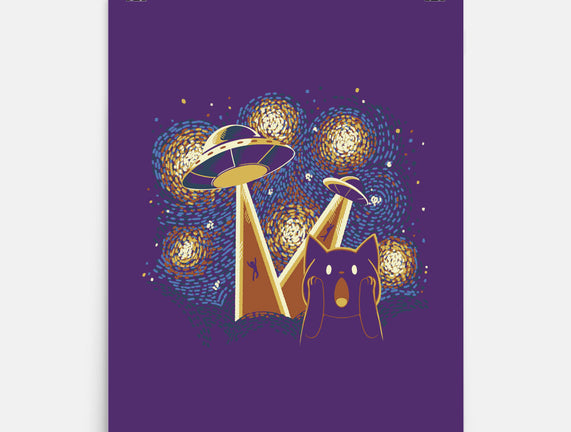 Alien Invasion Cat Scream