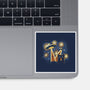 Alien Invasion Cat Scream-None-Glossy-Sticker-tobefonseca