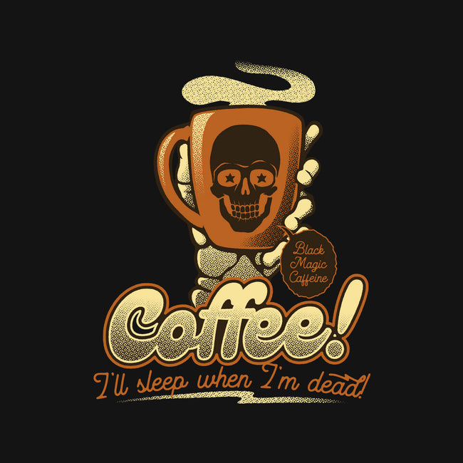 Coffee I'll Sleep When I'm Dead-None-Fleece-Blanket-tobefonseca