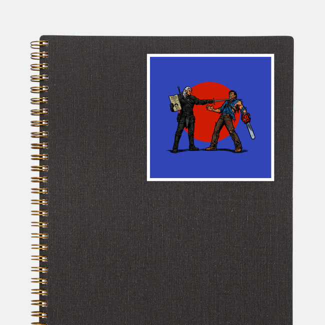 Evil Dead Or Alive-None-Glossy-Sticker-AndreusD