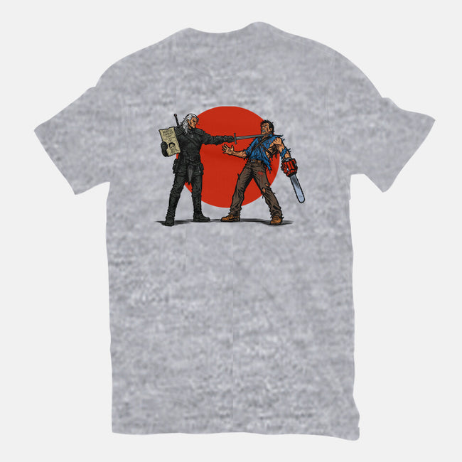 Evil Dead Or Alive-Unisex-Basic-Tee-AndreusD