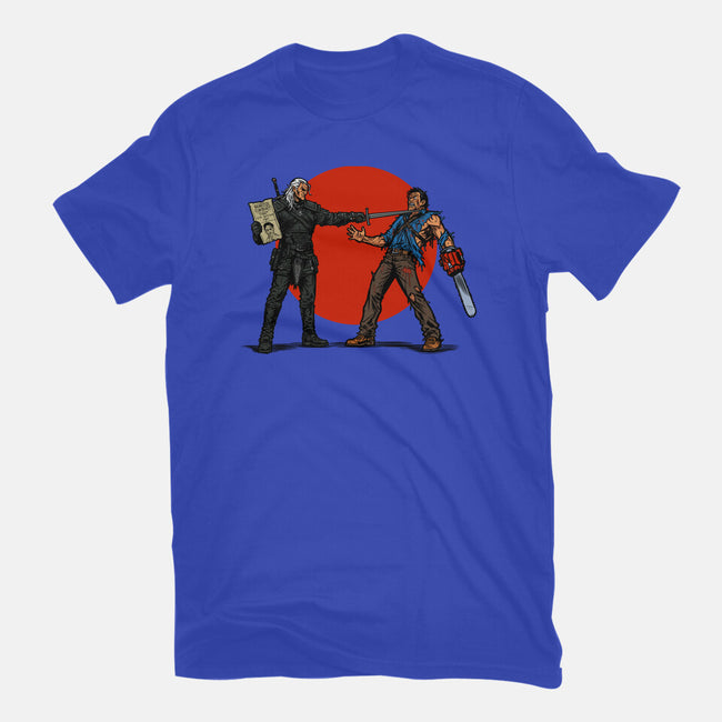 Evil Dead Or Alive-Womens-Fitted-Tee-AndreusD
