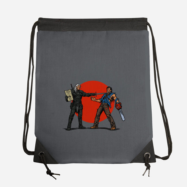 Evil Dead Or Alive-None-Drawstring-Bag-AndreusD