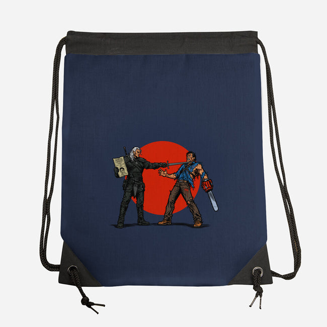 Evil Dead Or Alive-None-Drawstring-Bag-AndreusD