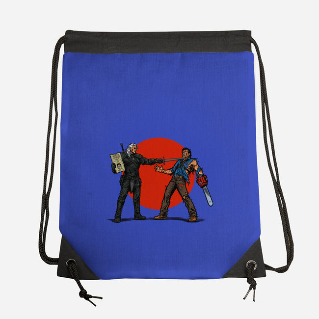 Evil Dead Or Alive-None-Drawstring-Bag-AndreusD