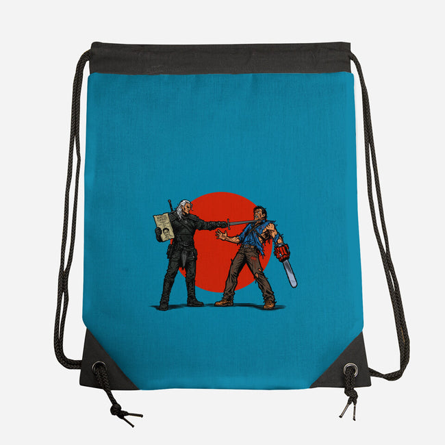 Evil Dead Or Alive-None-Drawstring-Bag-AndreusD