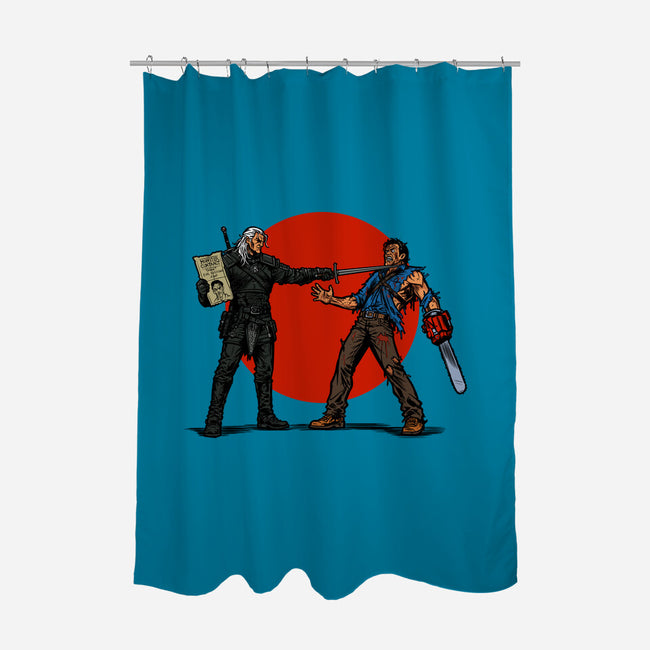 Evil Dead Or Alive-None-Polyester-Shower Curtain-AndreusD