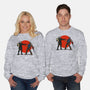 Evil Dead Or Alive-Unisex-Crew Neck-Sweatshirt-AndreusD