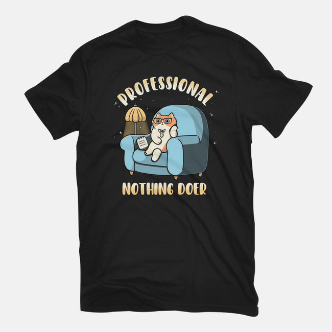 Professional Nothing Doer-Womens-Fitted-Tee-Freecheese