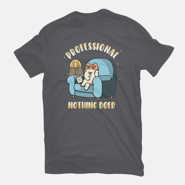 Professional Nothing Doer-Womens-Fitted-Tee-Freecheese