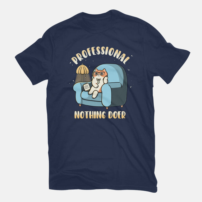 Professional Nothing Doer-Womens-Fitted-Tee-Freecheese