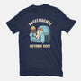 Professional Nothing Doer-Womens-Fitted-Tee-Freecheese