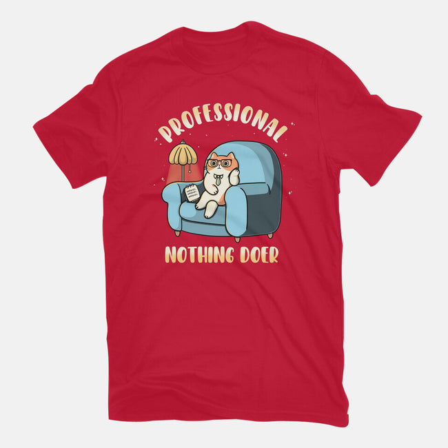 Professional Nothing Doer-Womens-Fitted-Tee-Freecheese