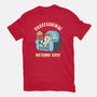 Professional Nothing Doer-Womens-Fitted-Tee-Freecheese
