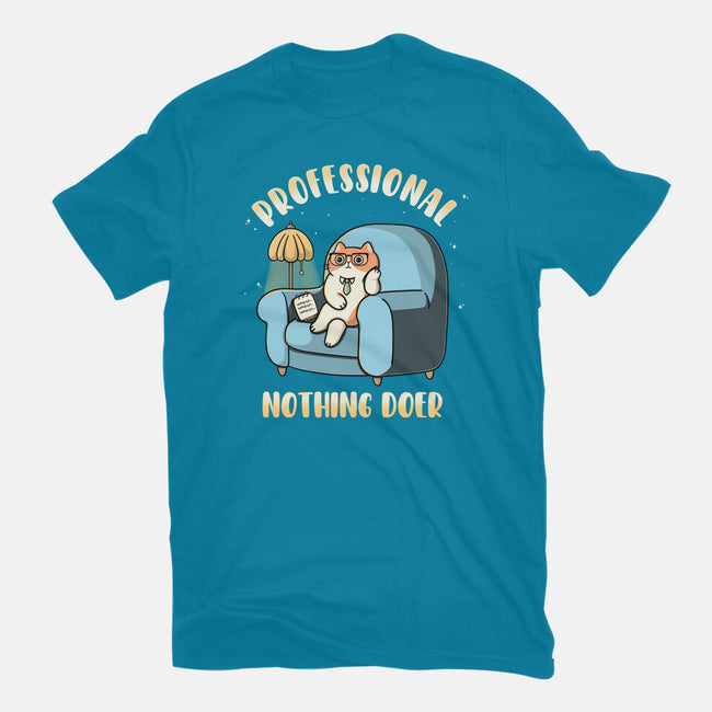 Professional Nothing Doer-Womens-Fitted-Tee-Freecheese