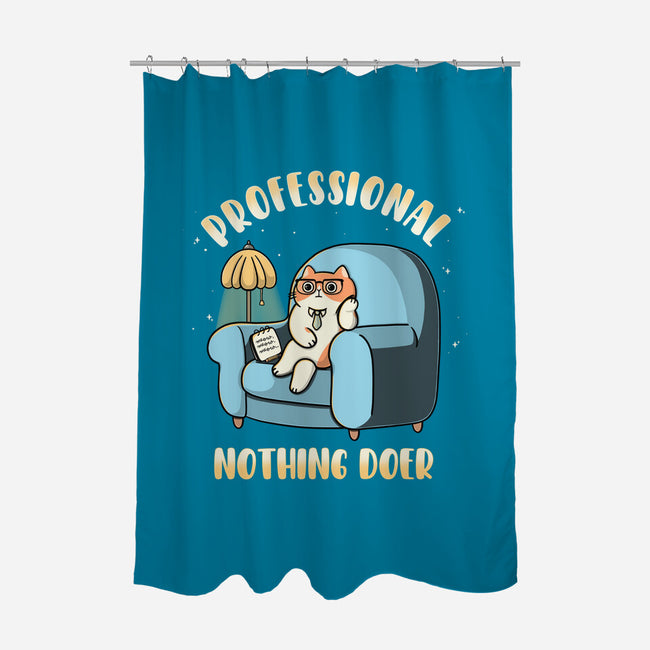 Professional Nothing Doer-None-Polyester-Shower Curtain-Freecheese
