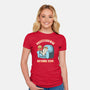 Professional Nothing Doer-Womens-Fitted-Tee-Freecheese