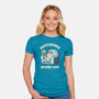 Professional Nothing Doer-Womens-Fitted-Tee-Freecheese