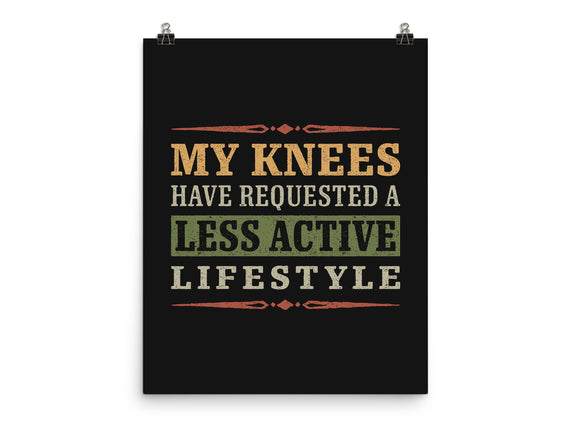 Less Active Lifestyle
