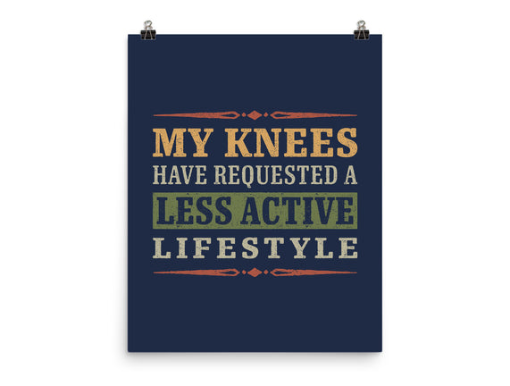 Less Active Lifestyle
