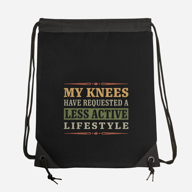 Less Active Lifestyle-None-Drawstring-Bag-Popnotic